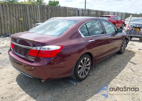 2013 Honda Accord Sport из США, поврежденный, VIN 1HGCR2F59DA125307